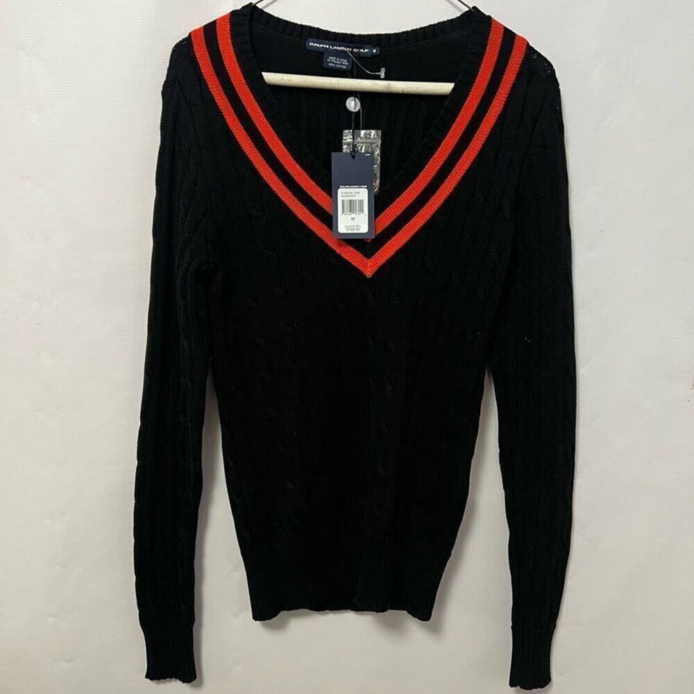 RALPH LAUREN GOLF CLASSIC ITALIAN YARN SWEATER SIZE‎ M